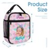 Personalized Like Nastya Youtube Channel – Three piece set combination – Backpack, Lunch Bag and Pencil Pouch Cool Kiddo 40