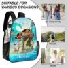 Personalized Moana Transparent Bag 17 inch 2024 New Clear Backpack Cool Kiddo 36