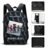 Personalized Black Roblox Backpack – Customizable Gift for Kids Cool Kiddo 36