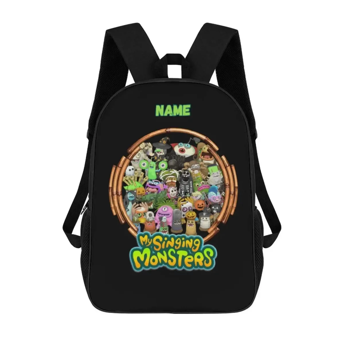 Personalized My Singing Monsters Backpack - Customizable Unique Gifts for Kids