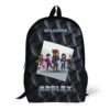 Personalized Black Roblox Backpack – Customizable Gift for Kids Cool Kiddo 32