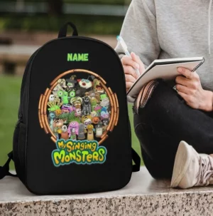 Personalized My Singing Monsters Backpack – Customizable Unique Gifts for Kids Cool Kiddo 10
