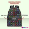 Personalized Name Garten of Banban Black Backpack | Lightweight and Waterproof Cool Kiddo 38