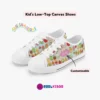 Personalized Squishmallows Food Canvas Low-Top Sneakers for kids. Colorful Casual Shoes Cool Kiddo 48