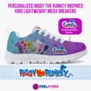 Personalized RiGGY the RUNKEY Lightweight Mesh Sneakers for kids and youth Cool Kiddo
