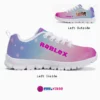 Personalized Girls Lightweight Mesh Sneakers Inspired by Roblox Girl Video Games Cool Kiddo 42