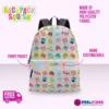 Personalized Squishmallows Backpack for Kids – Book Bag Available in Three Sizes Cool Kiddo 30