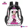 Minney Mouse Personalized Transparent Backpack – 17 Inches Clear Book Bag Cool Kiddo 24