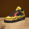 Pikachu (Pokémon) AJ4 Basketball Sneakers – Black Sole Cool Kiddo 34