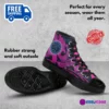 Custom Jinx from ARCANE High-Top Canvas Sneakers, Animated Series Inspired Casual Shoes for Youth/Adults Cool Kiddo 34