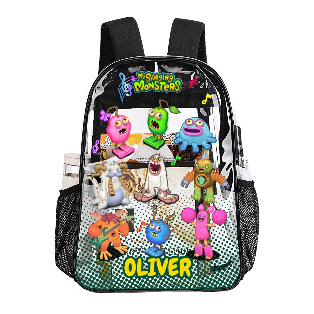 My Singing Monsters – Transparent Bag 17 inch 2024 New Cool Kiddo 18