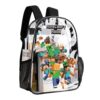 MINECRAFT – Transparent Bag 17 inch 2024 New Cool Kiddo 36