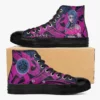 Custom Jinx from ARCANE High-Top Canvas Sneakers, Animated Series Inspired Casual Shoes for Youth/Adults Cool Kiddo 48