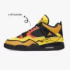 Pikachu (Pokémon) AJ4 Basketball Sneakers - Black Sole