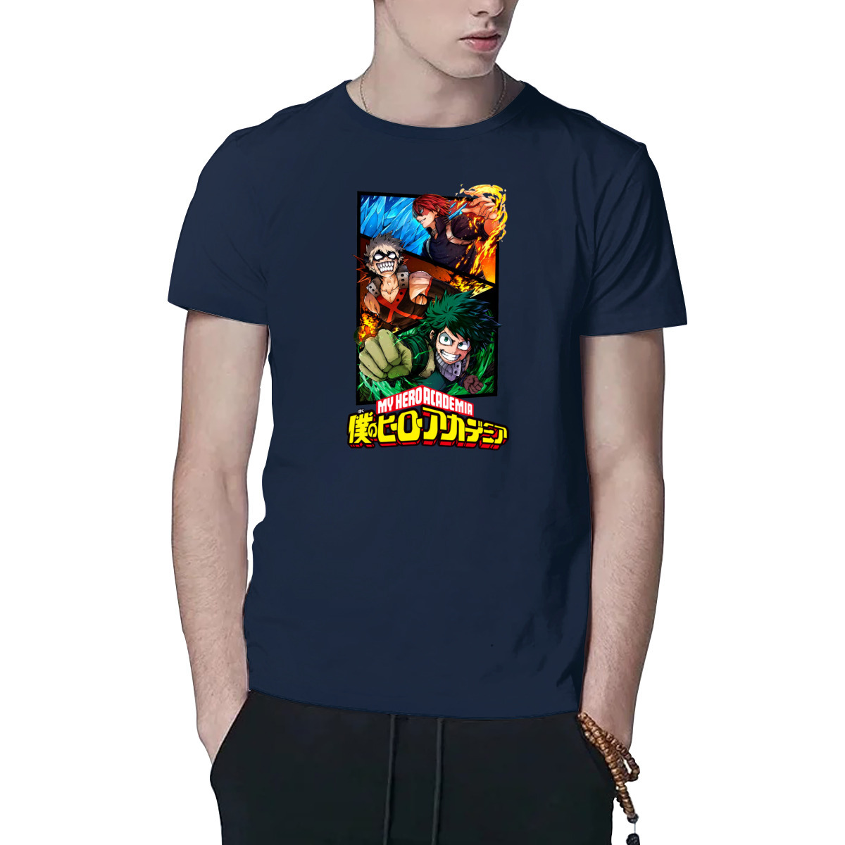 My Hero Academia Multi-Color T-shirt – Front and Back Printing Cool Kiddo 24