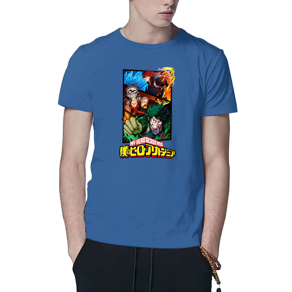 My Hero Academia Multi-Color T-shirt – Front and Back Printing Cool Kiddo 36