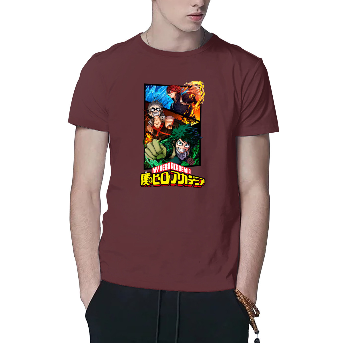 My Hero Academia Multi-Color T-shirt – Front and Back Printing Cool Kiddo 30