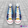 Custom Coraline High-Top Canvas Sneakers, Tim Burton’s animated movie Inspired Casual Shoes for Youth/Adults Cool Kiddo 48