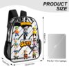 Stumble Guys  – Transparent Bag 17 inch 2024 New Cool Kiddo 30