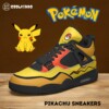 Pikachu (Pokémon) AJ4 Basketball Sneakers – Black Sole Cool Kiddo 26