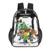 MINECRAFT – Transparent Bag 17 inch 2024 New Cool Kiddo