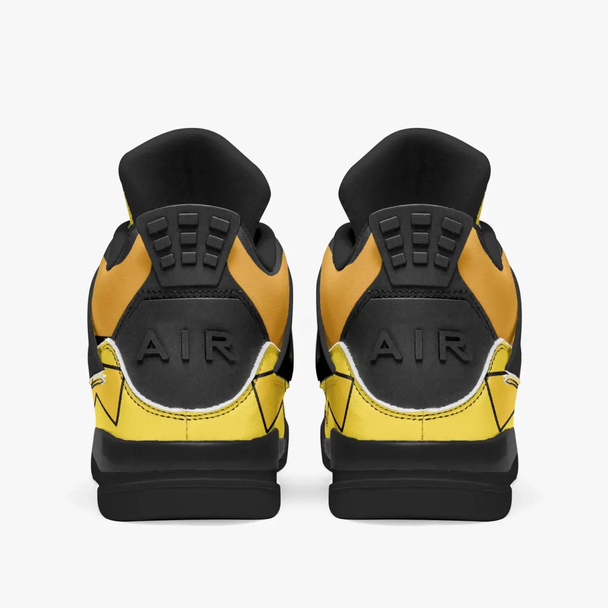 Pikachu (Pokémon) AJ4 Basketball Sneakers – Black Sole Cool Kiddo 22