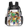 MINECRAFT - Transparent Bag 17 inch 2024 New