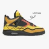 Pikachu (Pokémon) AJ4 Basketball Sneakers - Black Sole