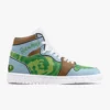 Rick’s From Rick and Morty High Top Leather Sneakers for Youth/Adults Cool Kiddo 42