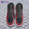 Deadpool AJ1 Black and Red High-Tops Leather Sneakers For Youth/Adults Cool Kiddo 28