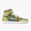 Morty's From Rick and Morty High Top Leather Sneakers for Youth/Adults