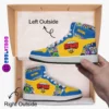 Brawl Stars High-Top Kids/Youth Sneakers | Brawl Stars Characters Leather Print Shoes by Cool Kiddo Cool Kiddo 42