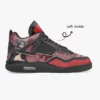 Itachi Uchiha High-Top Black Sole Sneakers: Naruto Shippuden Basketball Kicks | Akatsuki Youth/Adult Sizes | Manga Shoes Design | Cool Kiddo Collection Cool Kiddo 34