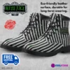 Beetlejuice Movie Inspired Casual Leather Boots Unisex | Cosplay & Halloween Design for Youth/Adults by Cool Kiddo Cool Kiddo 26