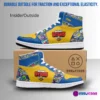 Custom Brawl Stars Videogame High-Top Vegan Leather | Adult/Youth Casual Sneakers | Optional Personalization Cool Kiddo 30