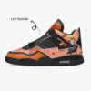 Naruto Uzumaki High-Top Black Sole Sneakers: Naruto Shippuden Basketball Kicks | Akatsuki Youth/Adult Sizes | Manga Shoes Design | Cool Kiddo Collection Cool Kiddo 32