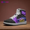 Personalized Five Nights at Freddy’s | Fazbear’s Character | FNAF High-Top Leather Black and Purple Shoes Cool Kiddo 38