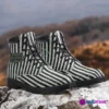 Beetlejuice Movie Inspired Casual Leather Boots Unisex | Cosplay & Halloween Design for Youth/Adults by Cool Kiddo Cool Kiddo 38