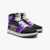 Personalized Five Nights at Freddy’s | Fazbear’s Character | FNAF High-Top Leather Black and Purple Shoes Cool Kiddo 34