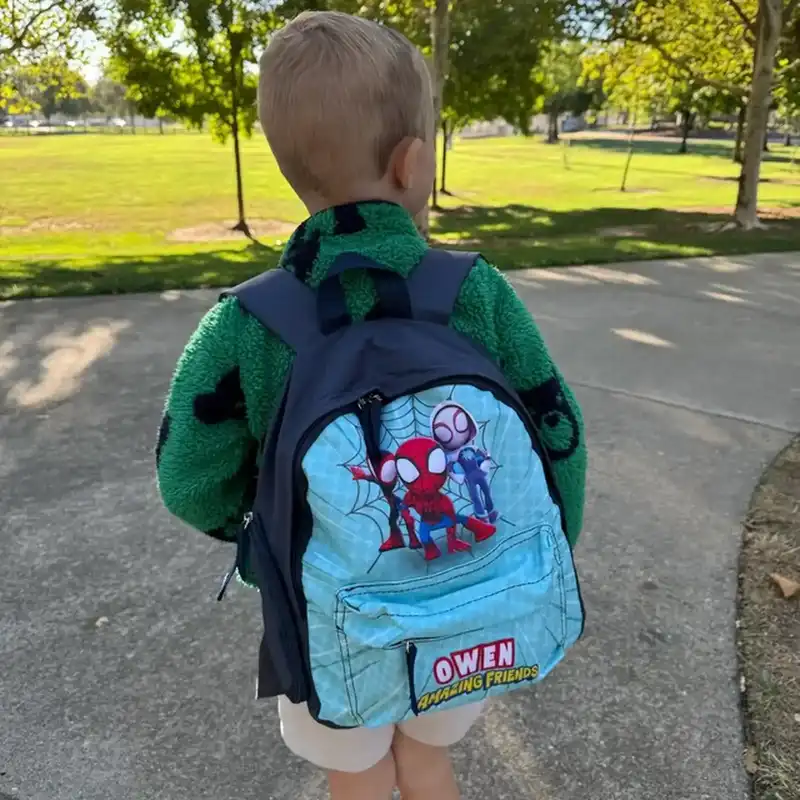 Spidey and his amazing friends backpack review Cool Kiddo