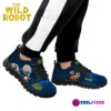 Wild Robot Kids’ Lightweight Mesh Sneakers – Fun & Comfortable Shoes for Little Adventurers Cool Kiddo