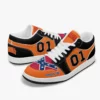 Dukes of Hazzard 80’s TV Series Inspired Shoes. AJ1 Low-Top Leather Sneakers Cool Kiddo 38