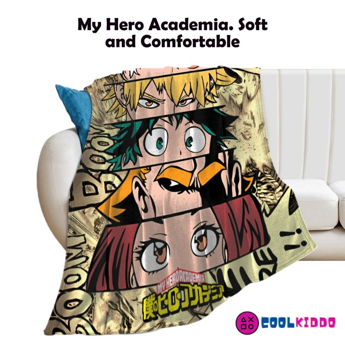 My Hero Academia. Soft and Comfortable Material: Made of anti-pilling flannel material, the blanket feels good to the touch. Cool Kiddo 18