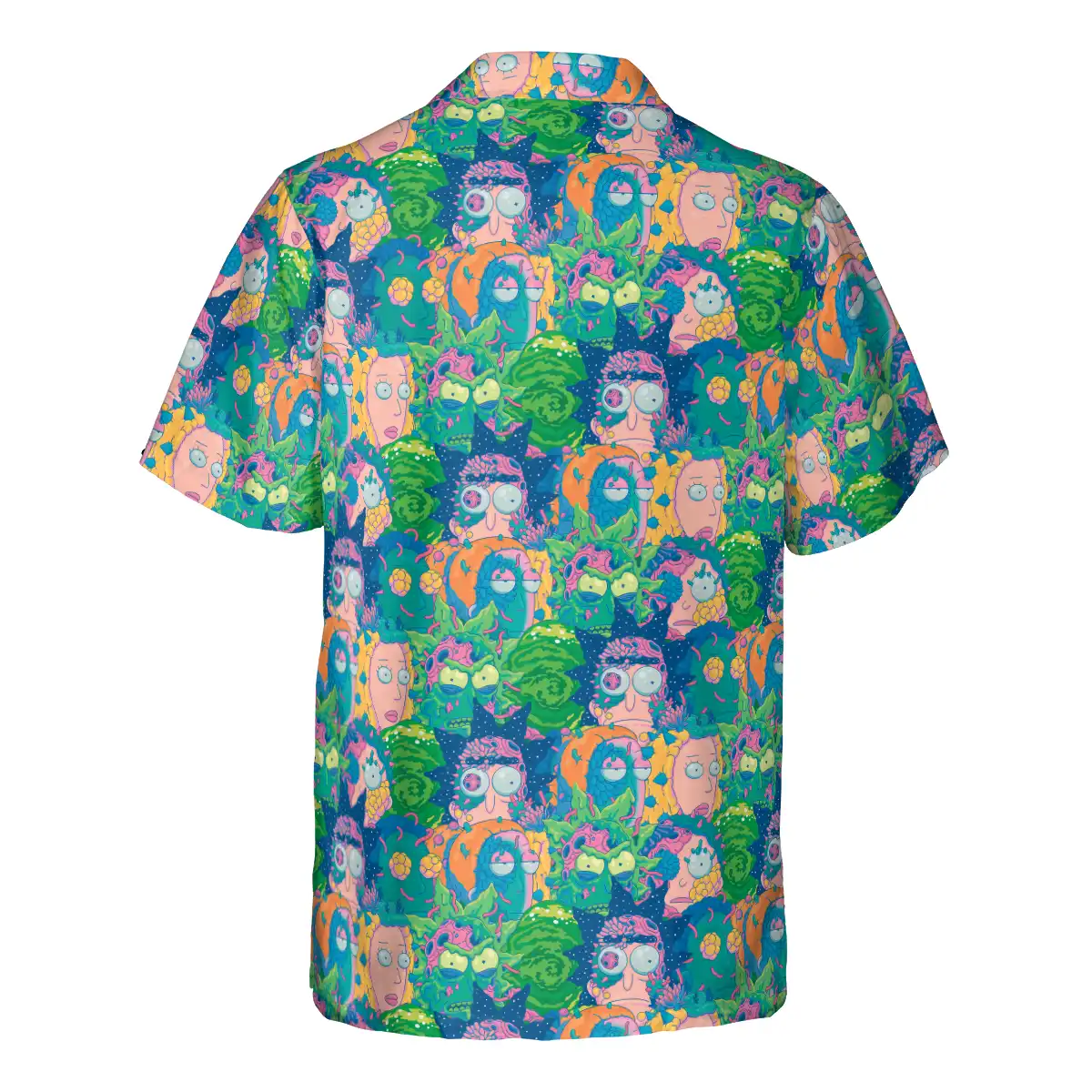 Rick and Morty Pocket Hawaiian Shirt All Over Print for Youth/Men Cool Kiddo 12