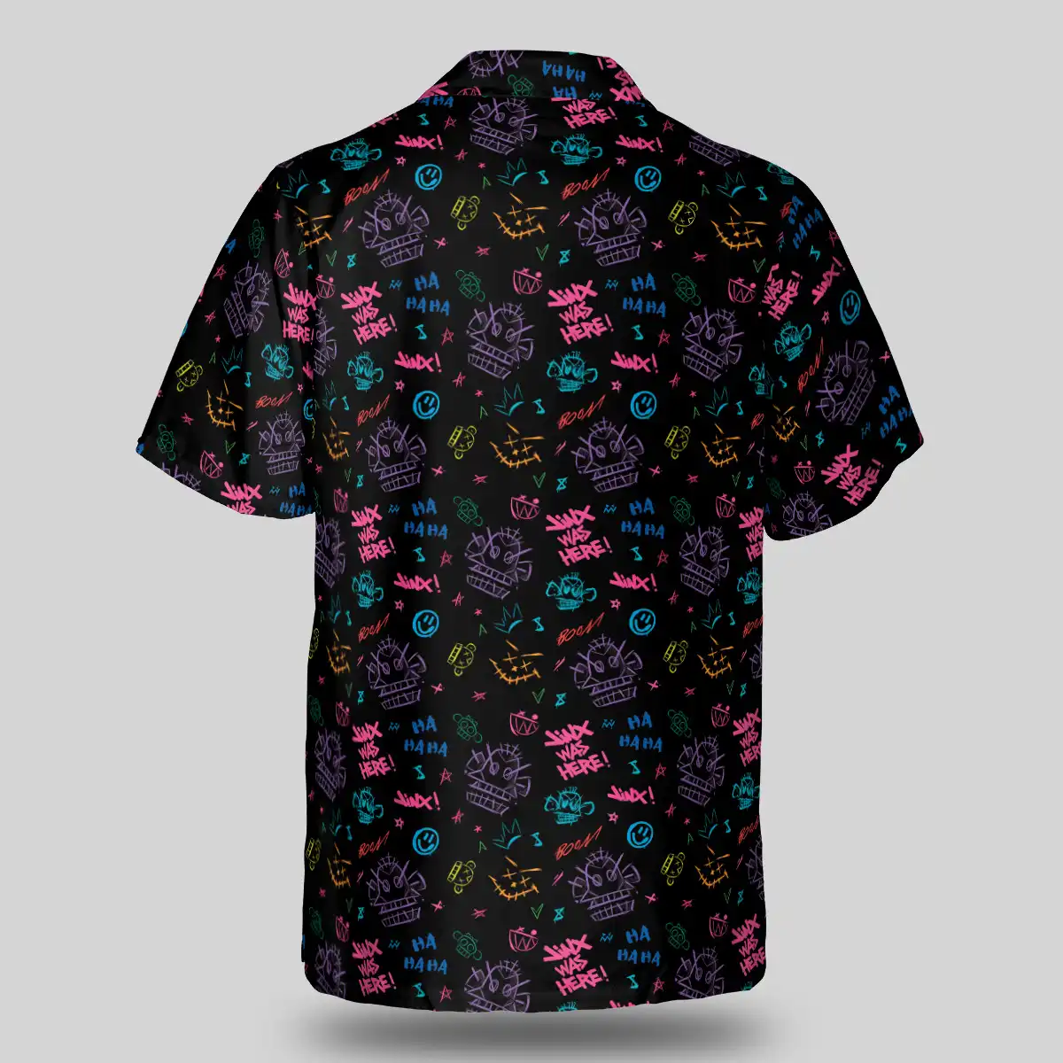 Arcane Jinx Pocket Hawaiian Shirt | All Over Print Leage of Legends Adult Shirt Cool Kiddo 18