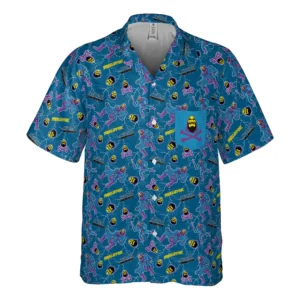 Skeletor, Masters of the Universe Pocket Hawaiian Shirt | All Over Print Adult Shirt Cool Kiddo