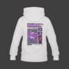 Gengar Unisex Pullover Hoodie | Anime Manga Style | Heavy Cotton Fabric | Pokémon Character | Black, White, Gray, Blue Cool Kiddo 36