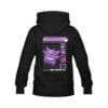 Gengar Unisex Pullover Hoodie | Anime Manga Style | Heavy Cotton Fabric | Pokémon Character | Black, White, Gray, Blue Cool Kiddo