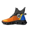 Dragon Ball Z High-Top Blade Shoes | Anime Bounce Mesh Knit Sneakers | Goku Symbol Cool Kiddo