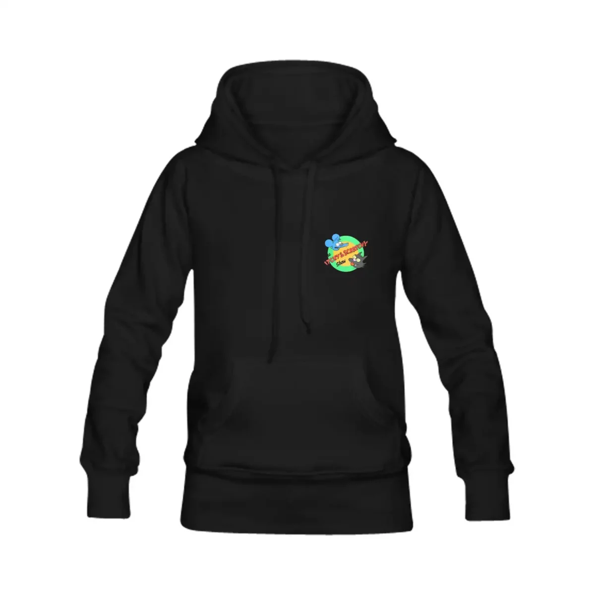 Itchy And Scratchy Show Unisex Pullover Hoodie | The Simpsons | Heavy Cotton Fabric Cool Kiddo 12